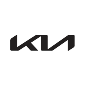 Logo Kia - minimalisticke logo ciernej farby