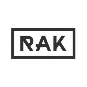 Rak logo - minimalisticky dizajn ciernej farby