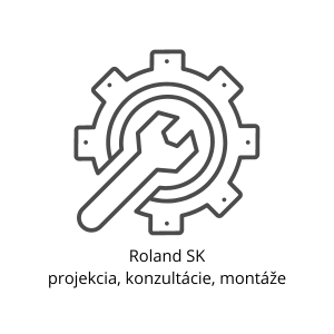 Roland Sk - projekcia, konzulatcie, montaze logo - minimalisticke logo